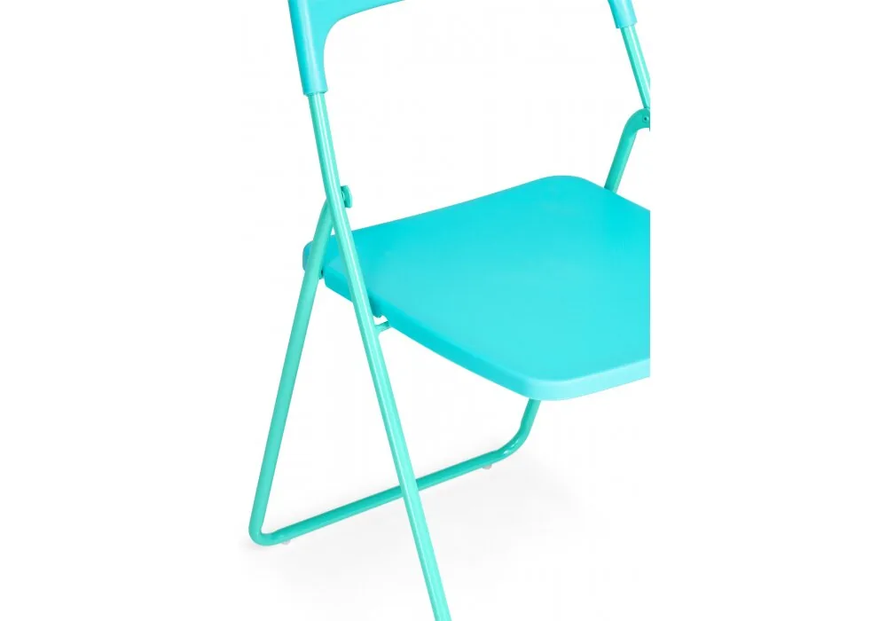 Пластиковый стул Fold складной blue.
