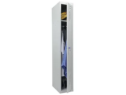 Шкаф для раздевалок ПРАКТИК усиленный ML 11-30 базовый модуль (LS-01)  300*500*1830h