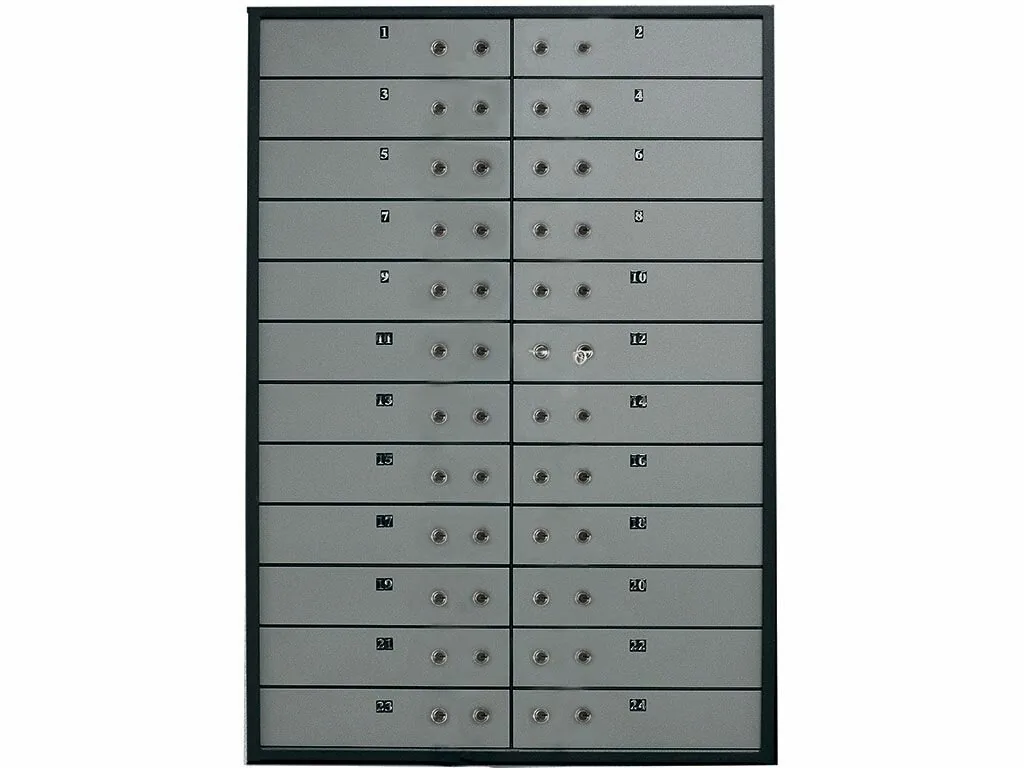 Блок депозитных ячеек VALBERG DB-24 DGL  637*440*920h