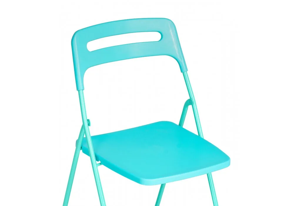 Пластиковый стул Fold складной blue.