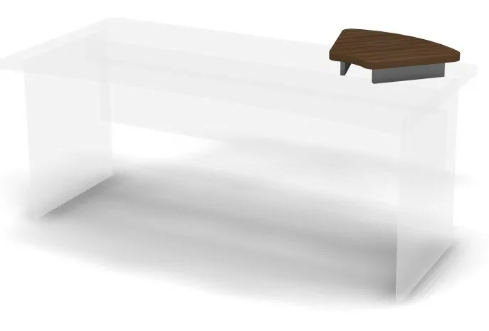 Полка под монитор 340 660 Орех (40x50x10) 340 660 Орех 40x50x10