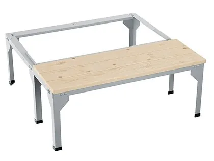 Скамья-подставка LS-21-80 сосна  800*770*334h