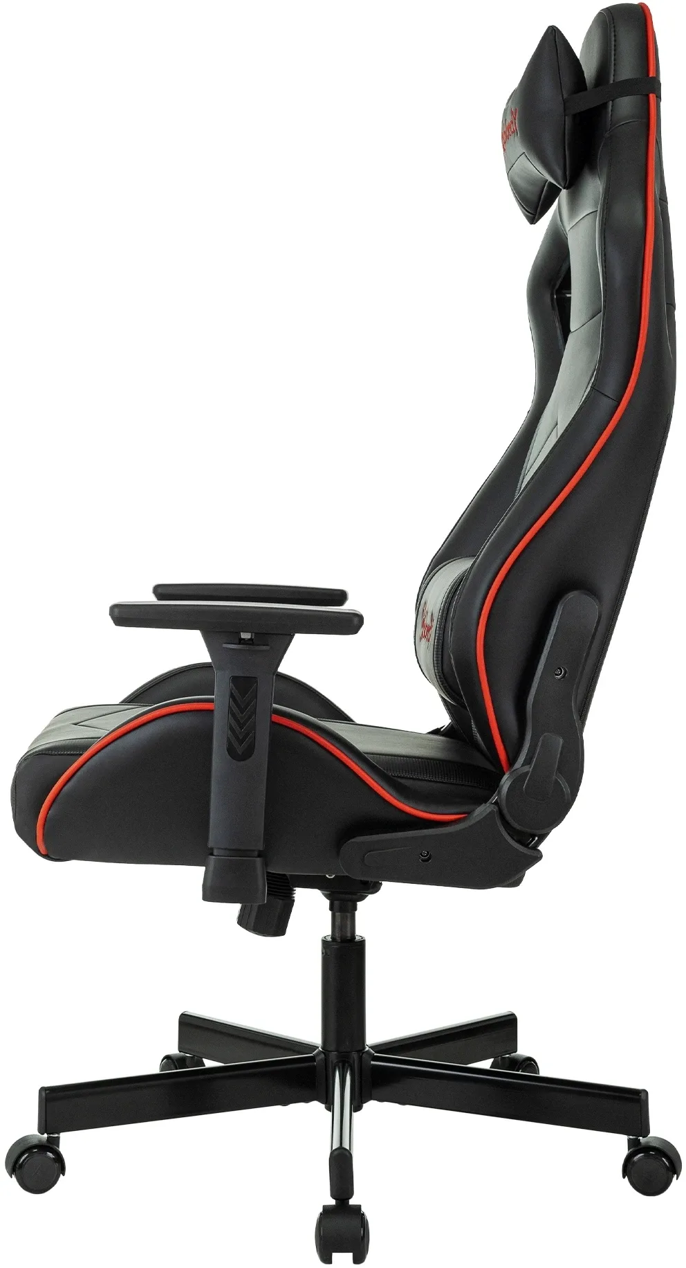 Кресло игровое A4Tech Bloody GC-840 черный сиденье черный эко.кожа с подголов. крестов. металл черный пластик черный