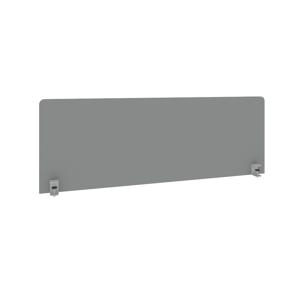 Metal System Экран тканевый для стола Б.ТЭКР-3 Серый 1250*450*28