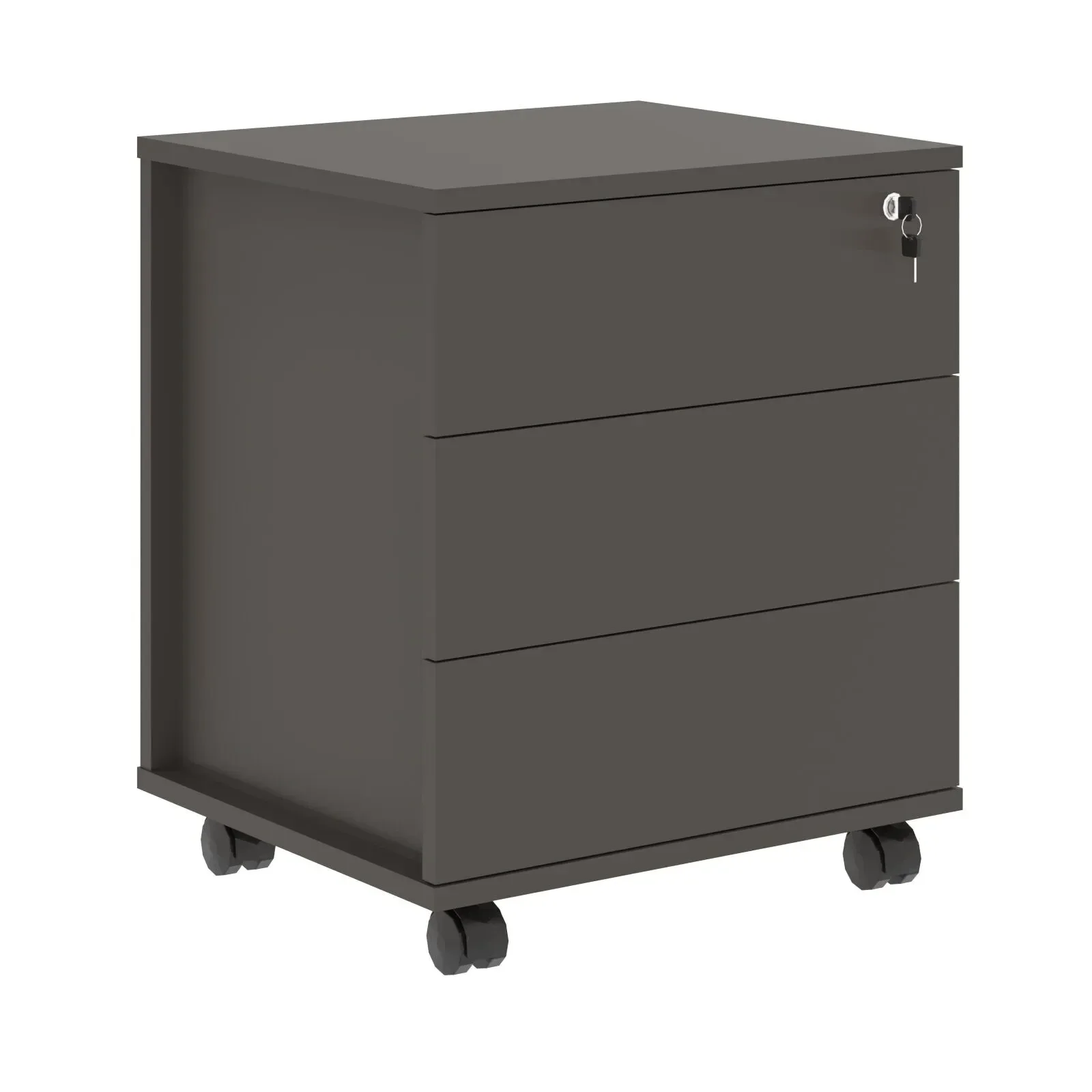 Тумба мобильная EMC-3D.A Мокко 520х450х605 EDIS